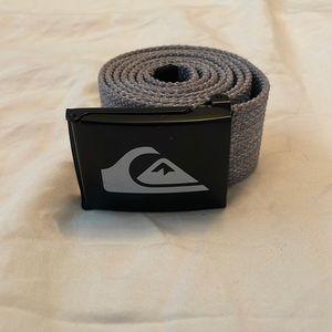 Gray Quiksilver Clamp Belt